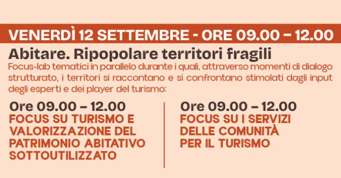 Programma 12 Settembre