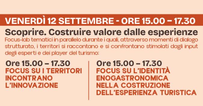 Programma 12 Settembre