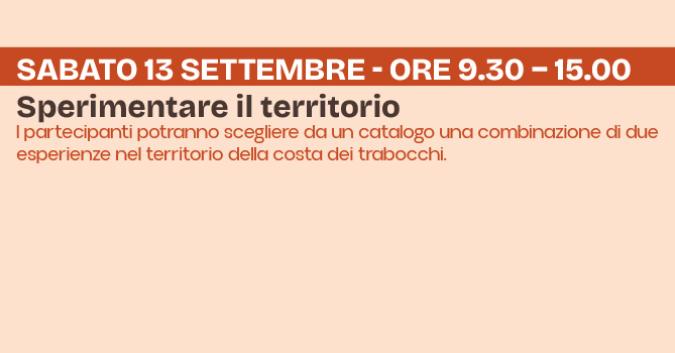 Programma 13 Settembre